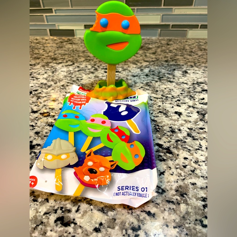 Culturefly meltz teenage mutant ninja turtles Michelangelo ice cream bar